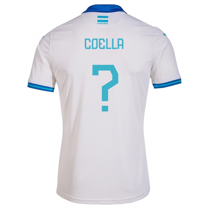 Kandiny Damen Honduras Suzana Coella #0 Weiß Heimtrikot Trikot 24-26 T-Shirt