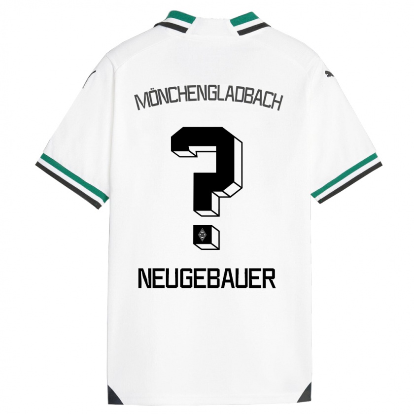 Kandiny Kinder Simon Neugebauer #0 Weiß Grün Heimtrikot Trikot 2023/24 T-Shirt