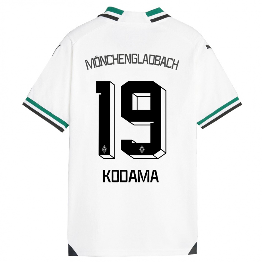 Kandiny Kinder Keiko Kodama #19 Weiß Grün Heimtrikot Trikot 2023/24 T-Shirt