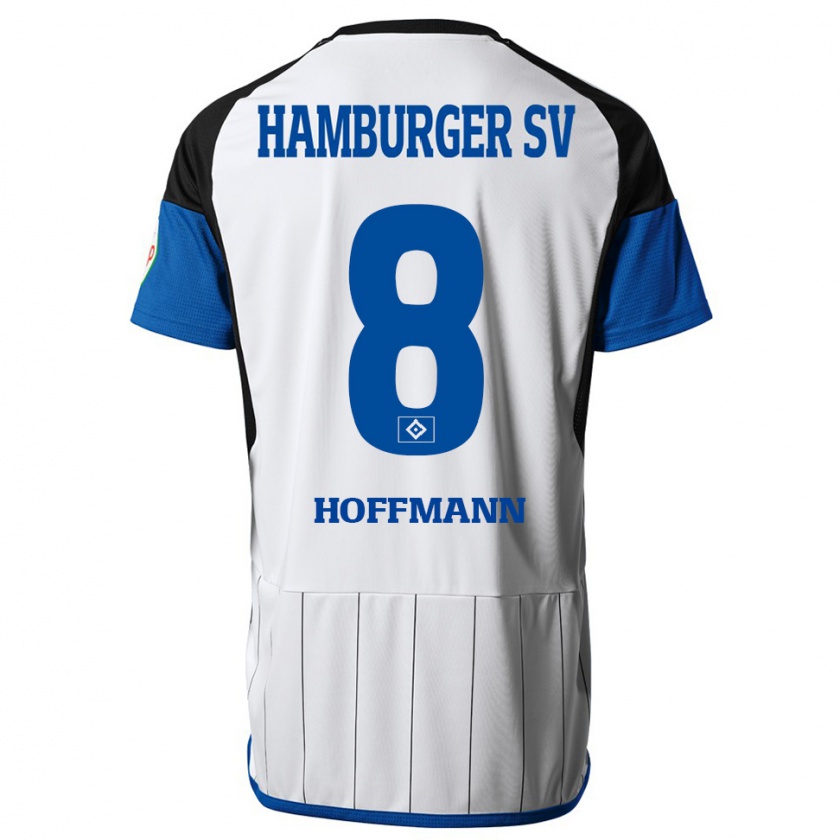 Kandiny Kinder Nick Hoffmann #8 Weiß Heimtrikot Trikot 2023/24 T-Shirt