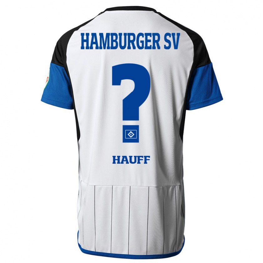 Kandiny Kinder Daniel Hauff #0 Weiß Heimtrikot Trikot 2023/24 T-Shirt