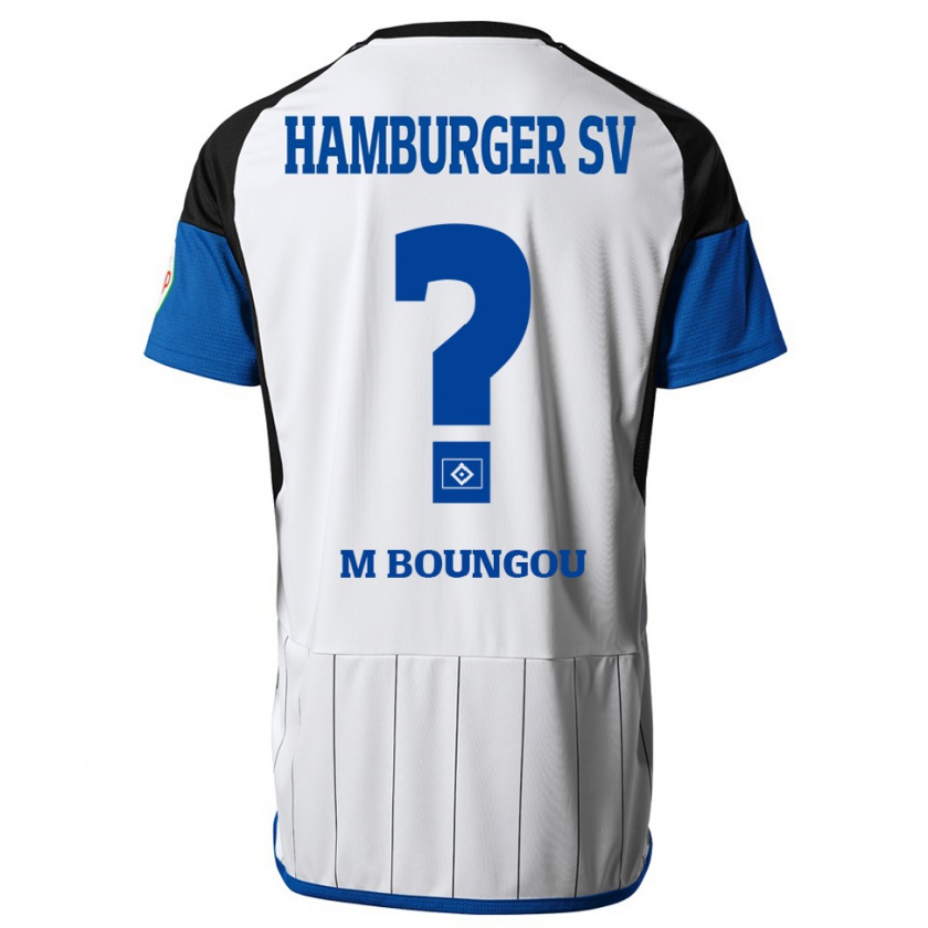 Kandiny Kinder Edmond Loubongo-M'boungou #0 Weiß Heimtrikot Trikot 2023/24 T-Shirt