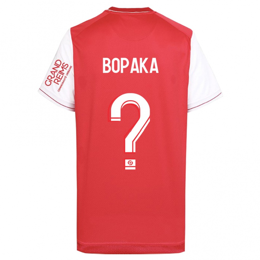 Kandiny Kinder Yohann Bopaka #0 Rot Heimtrikot Trikot 2023/24 T-Shirt