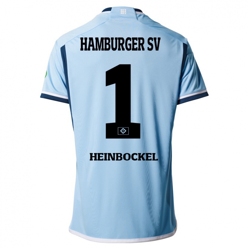 Kandiny Kinder Simon Heinbockel #1 Blau Auswärtstrikot Trikot 2023/24 T-Shirt