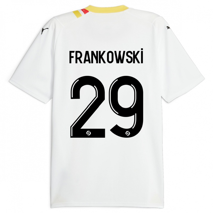 Kandiny Kinder Przemyslaw Frankowski #29 Schwarz Auswärtstrikot Trikot 2023/24 T-Shirt