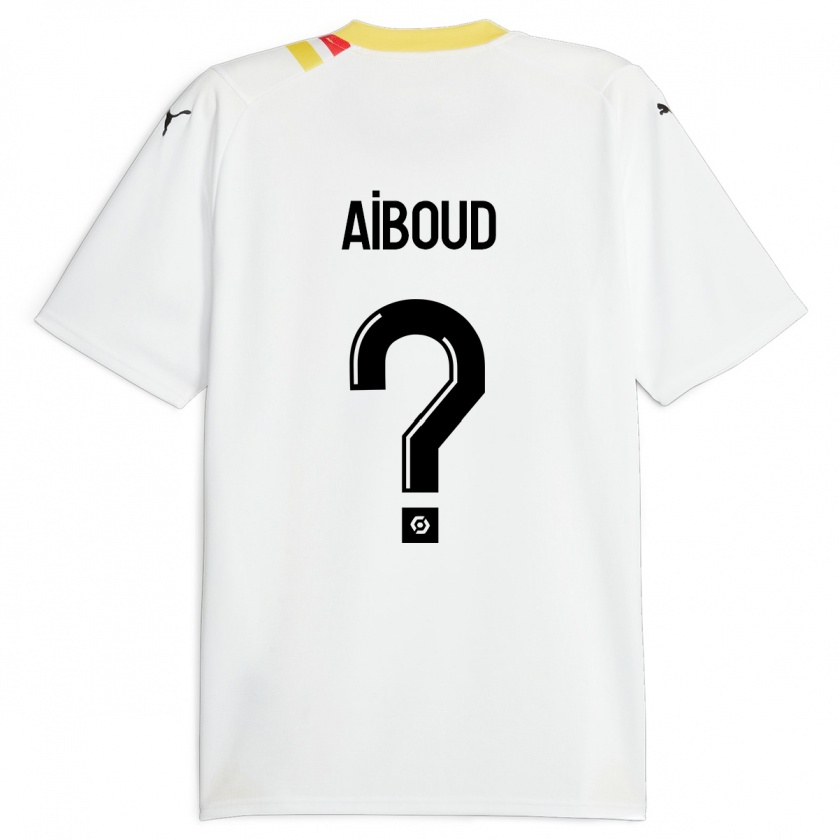 Kandiny Kinder Rayan Aiboud #0 Schwarz Auswärtstrikot Trikot 2023/24 T-Shirt