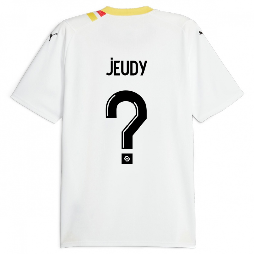 Kandiny Kinder Sherly Jeudy #0 Schwarz Auswärtstrikot Trikot 2023/24 T-Shirt