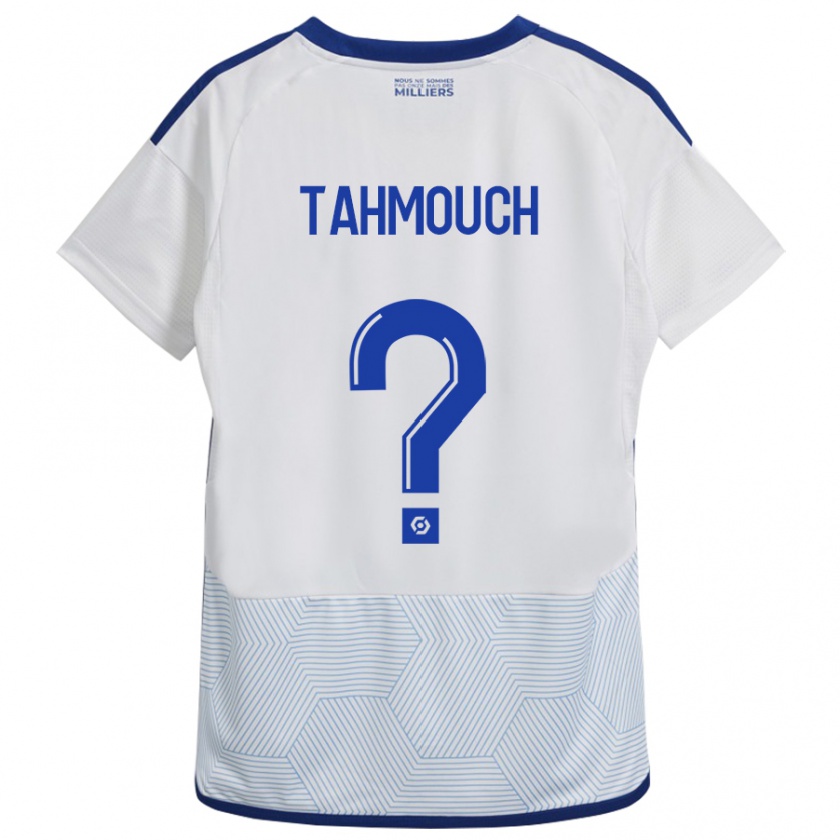 Kandiny Kinder Mathieu Tahmouch #0 Weiß Auswärtstrikot Trikot 2023/24 T-Shirt