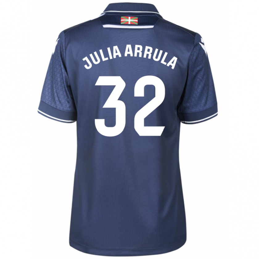 Kandiny Kinder Julia Arrula #32 Marine Auswärtstrikot Trikot 2023/24 T-Shirt