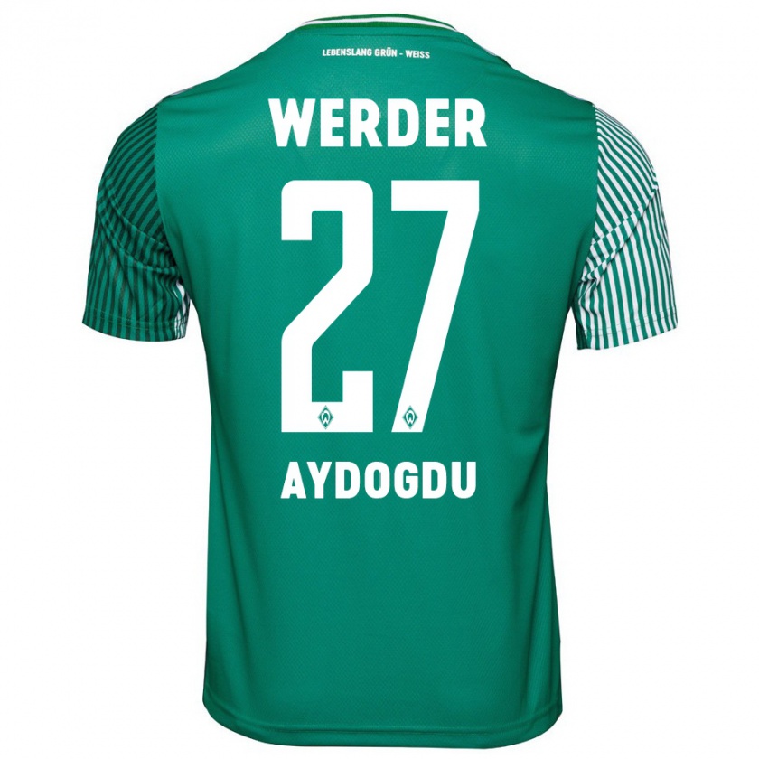 Kandiny Herren Onur Aydogdu #27 Grün Heimtrikot Trikot 2023/24 T-Shirt