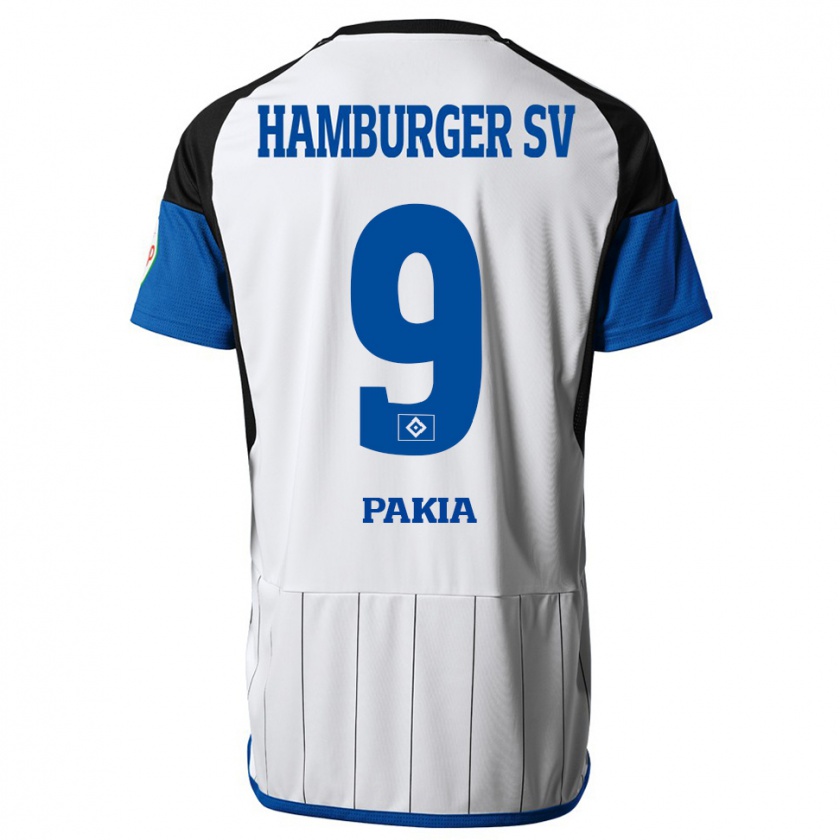 Kandiny Herren Ware Pakia #9 Weiß Heimtrikot Trikot 2023/24 T-Shirt