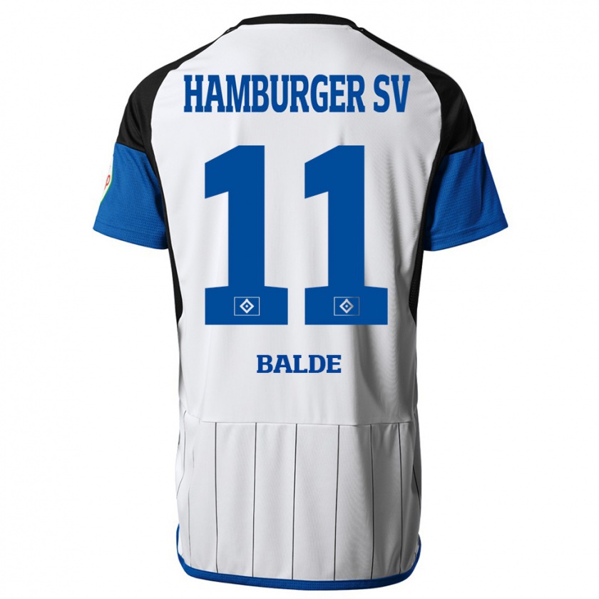 Kandiny Herren Fabio Baldé #11 Weiß Heimtrikot Trikot 2023/24 T-Shirt