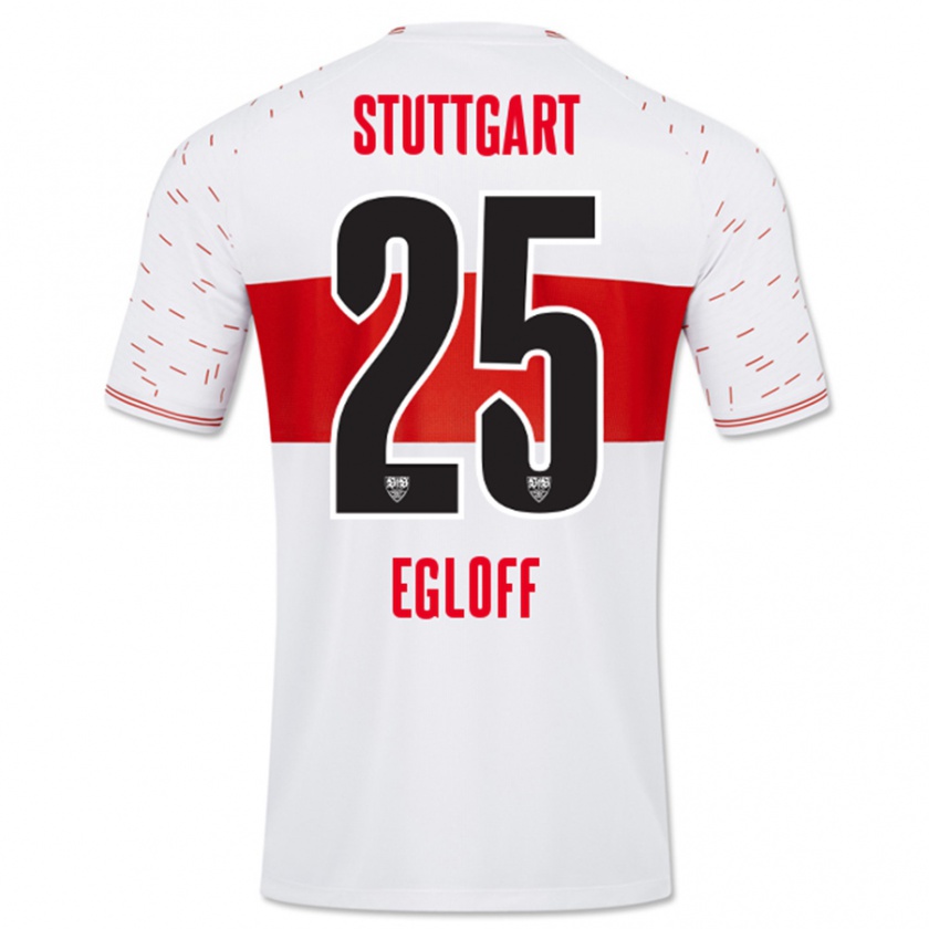 Kandiny Herren Lilian Egloff #25 Weiß Heimtrikot Trikot 2023/24 T-Shirt