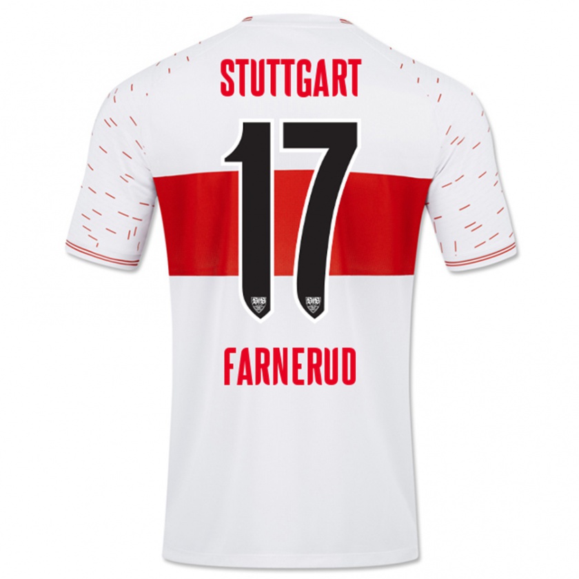 Kandiny Herren Colin Farnerud #17 Weiß Heimtrikot Trikot 2023/24 T-Shirt