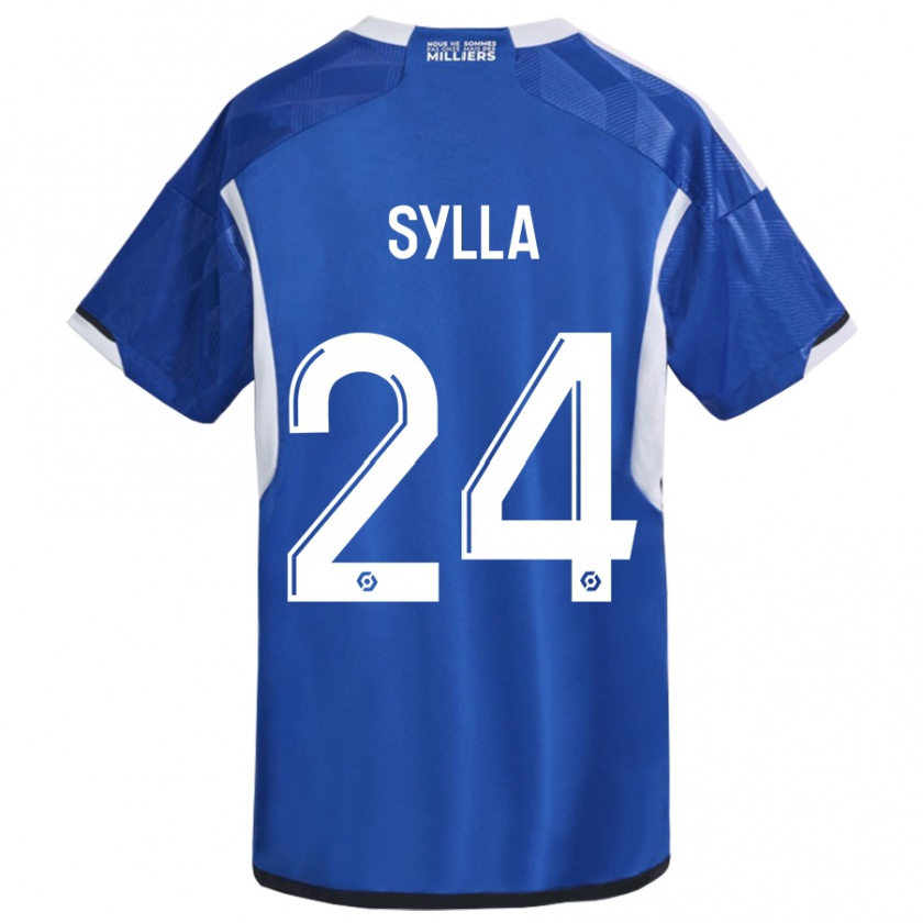 Kandiny Herren Abakar Sylla #24 Blau Heimtrikot Trikot 2023/24 T-Shirt