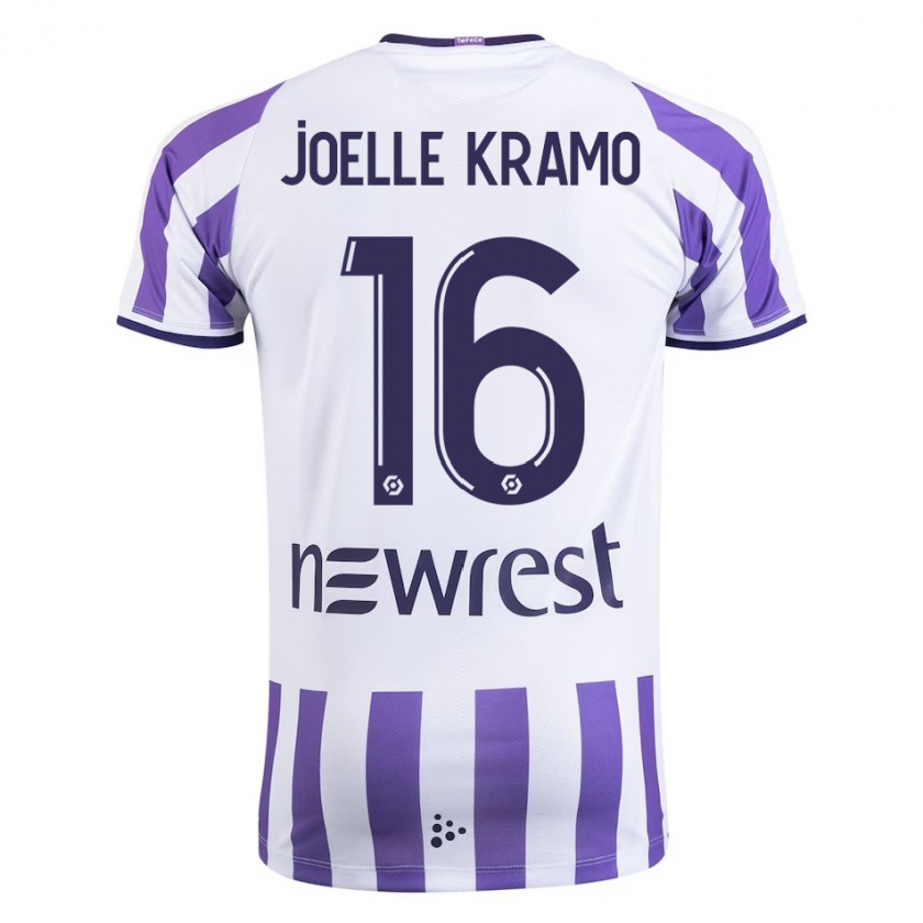 Kandiny Herren Marie Joelle Kramo #16 Weiß Heimtrikot Trikot 2023/24 T-Shirt