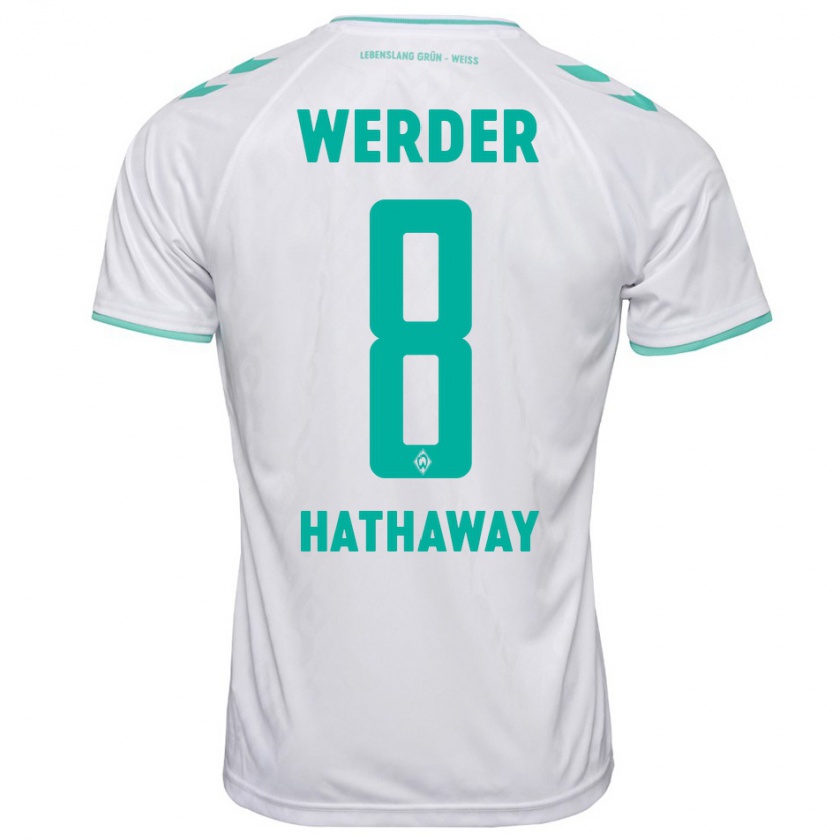 Kandiny Herren Max Hathaway #8 Weiß Auswärtstrikot Trikot 2023/24 T-Shirt