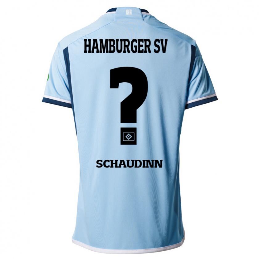 Kandiny Herren Timo Schaudinn #0 Blau Auswärtstrikot Trikot 2023/24 T-Shirt