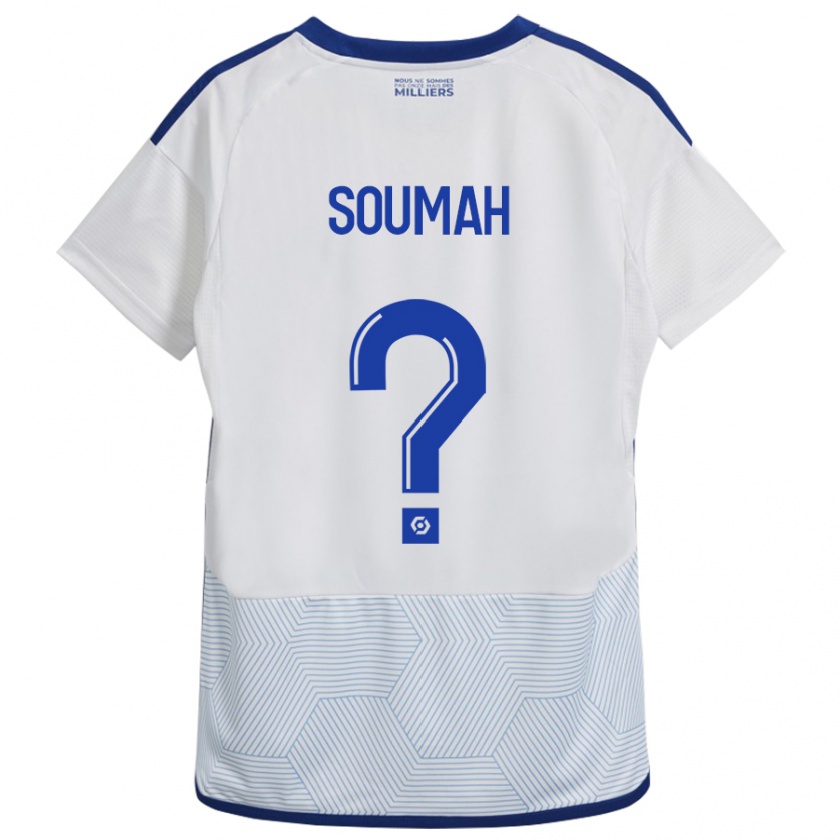 Kandiny Herren Mohamed Soumah #0 Weiß Auswärtstrikot Trikot 2023/24 T-Shirt