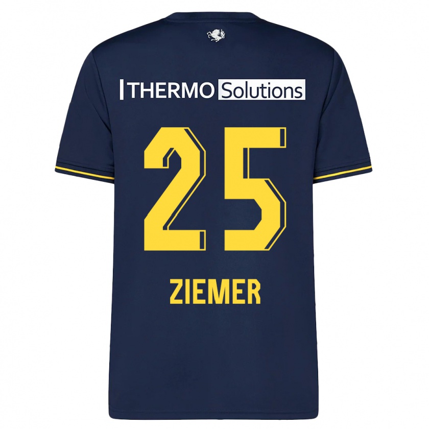 Kandiny Herren Taylor Ziemer #25 Marine Auswärtstrikot Trikot 2023/24 T-Shirt