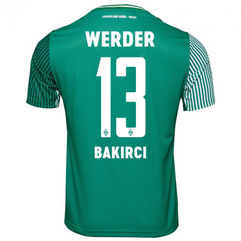 Kandiny Damen Yunus Bakirci #13 Grün Heimtrikot Trikot 2023/24 T-Shirt