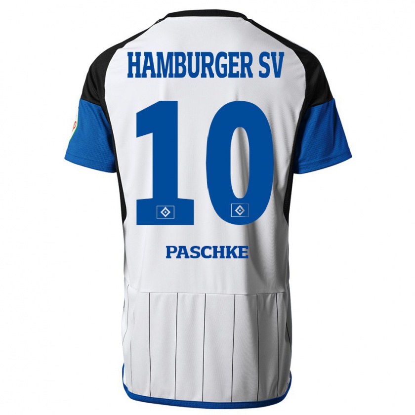 Kandiny Damen Felix Paschke #10 Weiß Heimtrikot Trikot 2023/24 T-Shirt