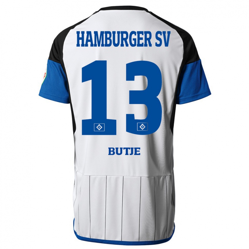 Kandiny Damen Sophie Bütje #13 Weiß Heimtrikot Trikot 2023/24 T-Shirt