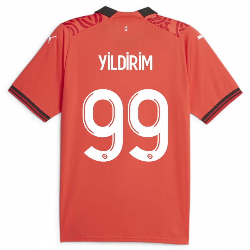 Kandiny Damen Bertuğ Yıldırım #99 Rot Heimtrikot Trikot 2023/24 T-Shirt