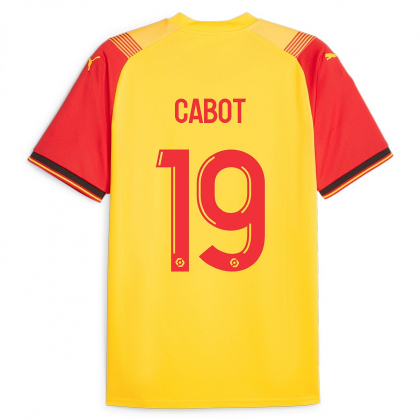 Kandiny Damen Jimmy Cabot #19 Gelb Heimtrikot Trikot 2023/24 T-Shirt