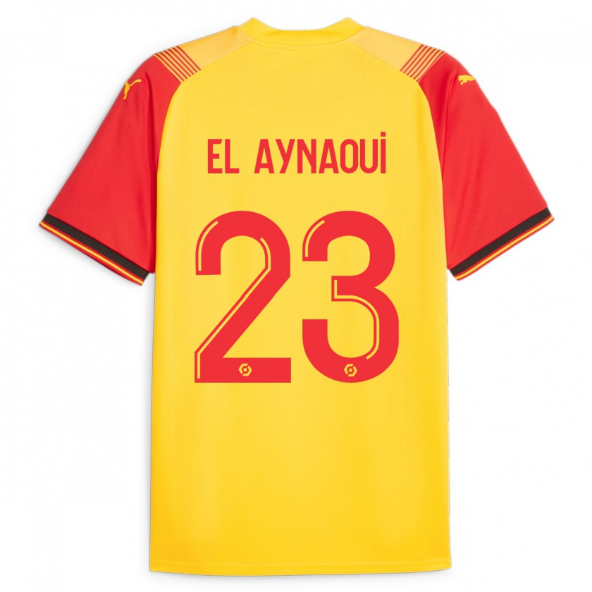 Kandiny Damen Neil El Aynaoui #23 Gelb Heimtrikot Trikot 2023/24 T-Shirt