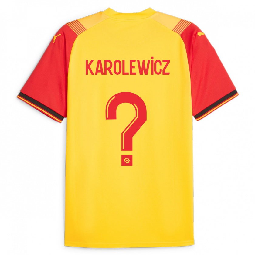 Kandiny Damen Roman Karolewicz #0 Gelb Heimtrikot Trikot 2023/24 T-Shirt