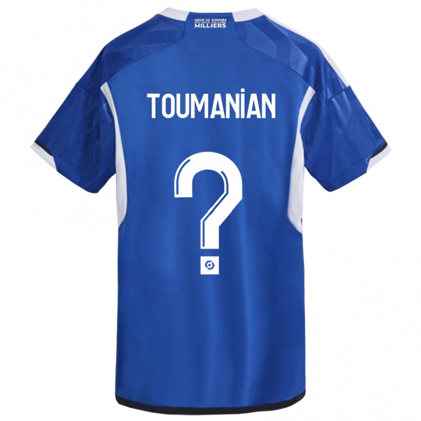 Kandiny Damen Anthony Toumanian #0 Blau Heimtrikot Trikot 2023/24 T-Shirt