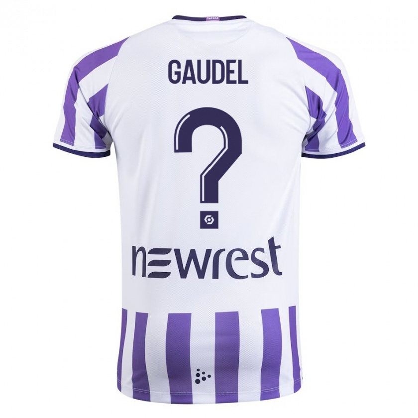 Kandiny Damen Raphaël Gaudel #0 Weiß Heimtrikot Trikot 2023/24 T-Shirt