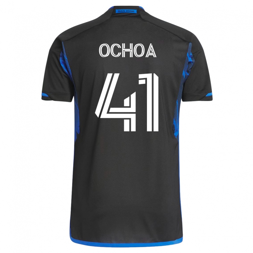 Kandiny Damen Emmanuel Ochoa #41 Blau Schwarz Heimtrikot Trikot 2023/24 T-Shirt