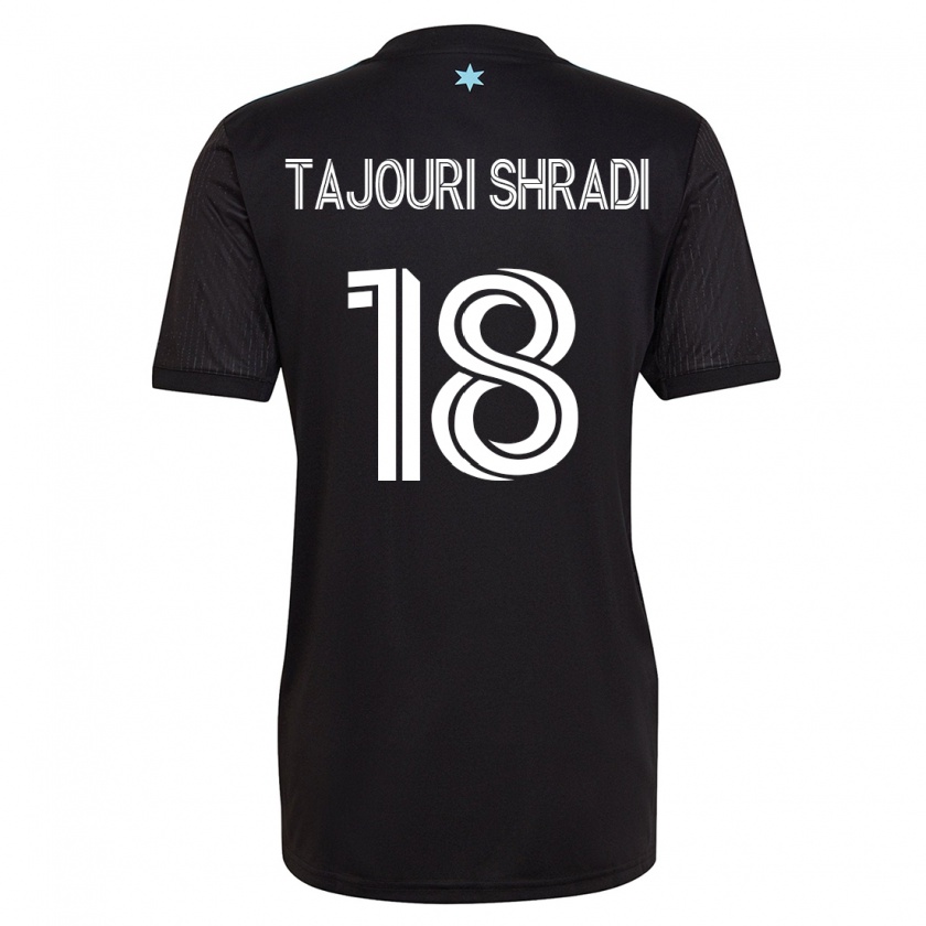 Kandiny Damen Ismael Tajouri-Shradi #18 Schwarz Heimtrikot Trikot 2023/24 T-Shirt