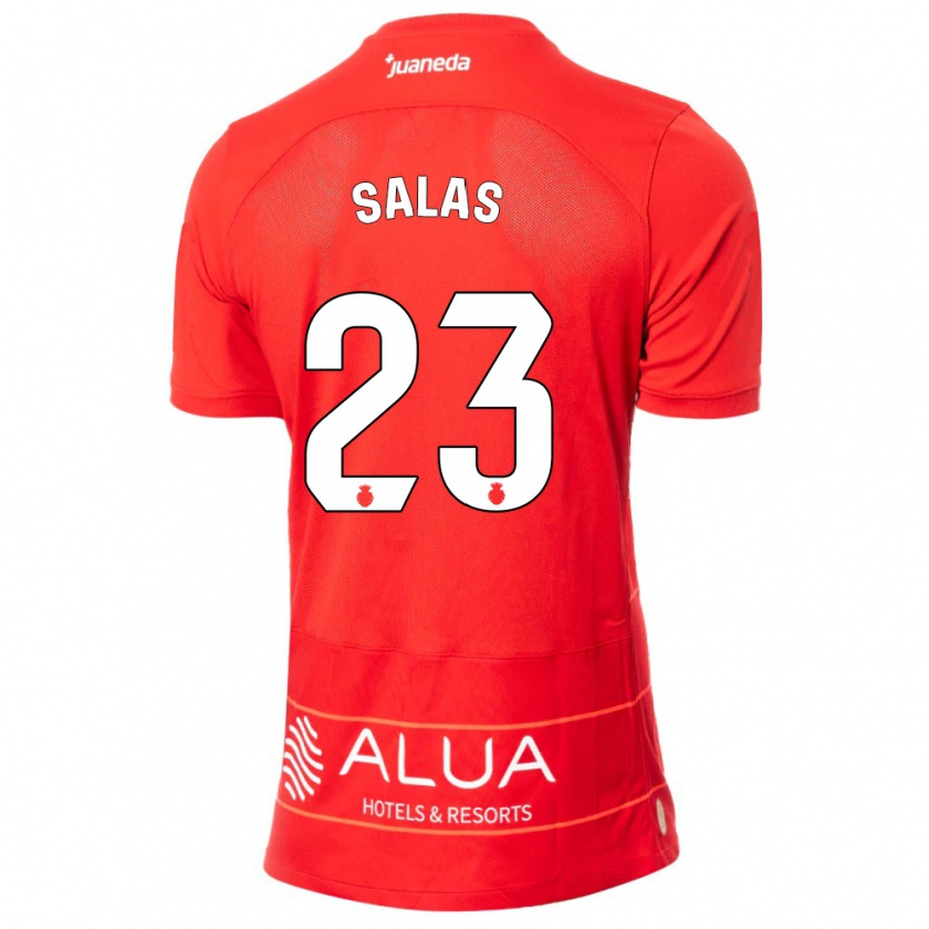 Kandiny Damen Jan Salas #23 Rot Heimtrikot Trikot 2023/24 T-Shirt