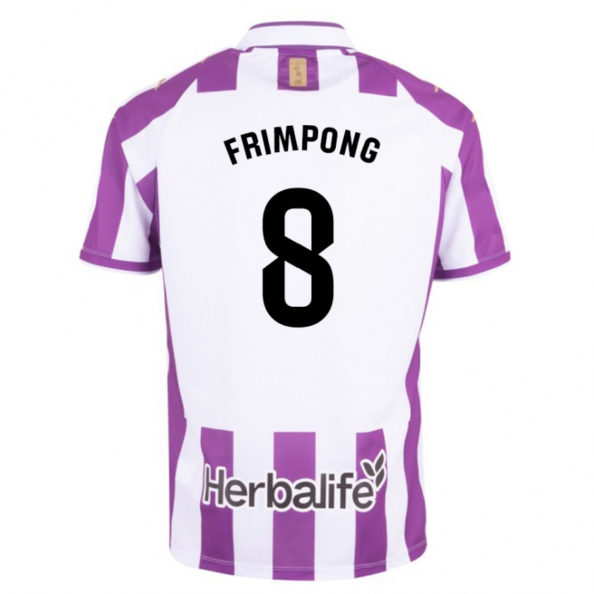 Kandiny Damen Eugene Frimpong #8 Lila Heimtrikot Trikot 2023/24 T-Shirt