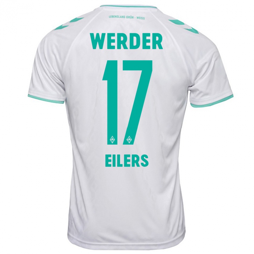 Kandiny Damen Jonas Eilers #17 Weiß Auswärtstrikot Trikot 2023/24 T-Shirt