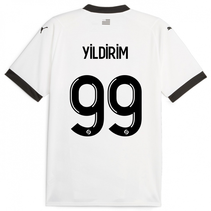 Kandiny Damen Bertuğ Yıldırım #99 Weiß Auswärtstrikot Trikot 2023/24 T-Shirt