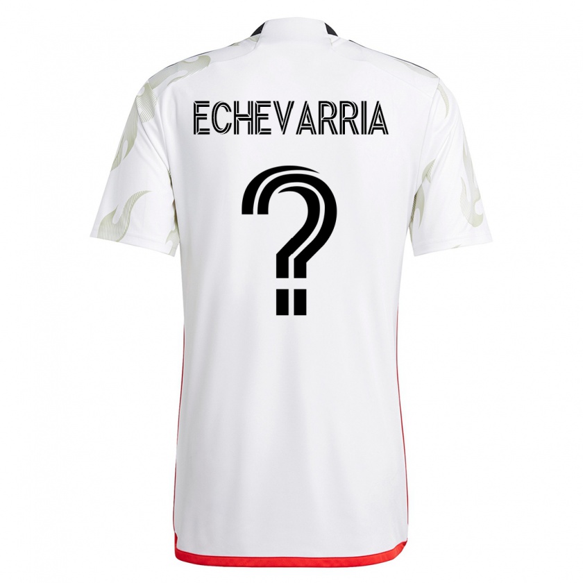 Kandiny Damen Diego Echevarria #0 Weiß Auswärtstrikot Trikot 2023/24 T-Shirt