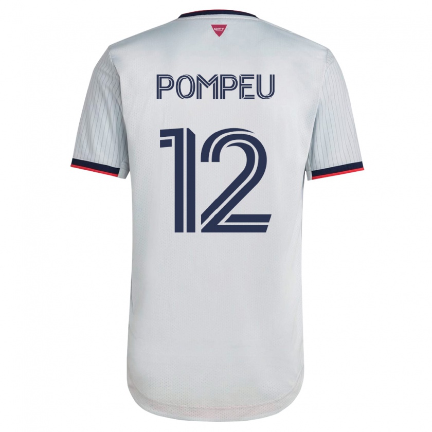 Kandiny Damen Célio Pompeu #12 Weiß Auswärtstrikot Trikot 2023/24 T-Shirt