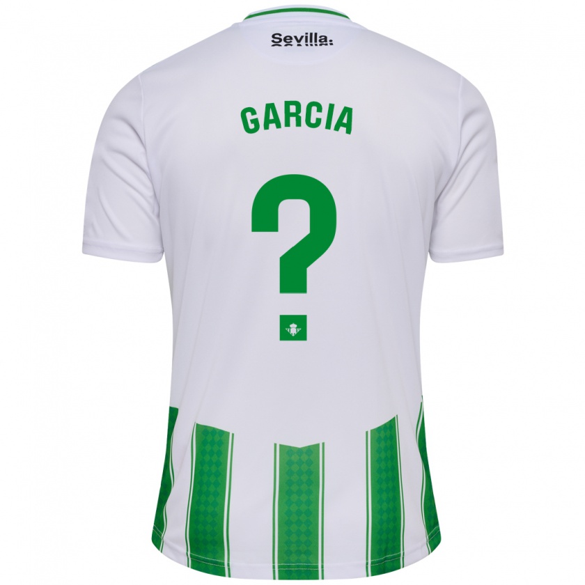 Kandiny Kinder Pablo García #0 Weiß Heimtrikot Trikot 2023/24 T-Shirt