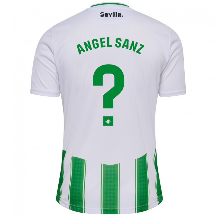 Kandiny Kinder Miguel Ángel Sanz #0 Weiß Heimtrikot Trikot 2023/24 T-Shirt