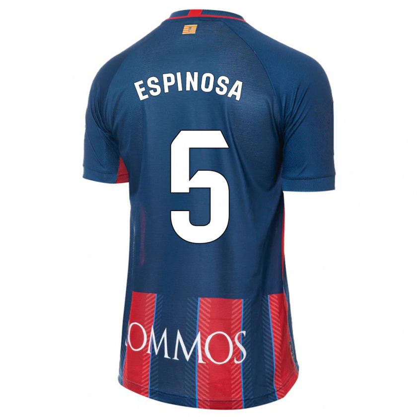 Kandiny Kinder Diego Espinosa #5 Marine Heimtrikot Trikot 2023/24 T-Shirt