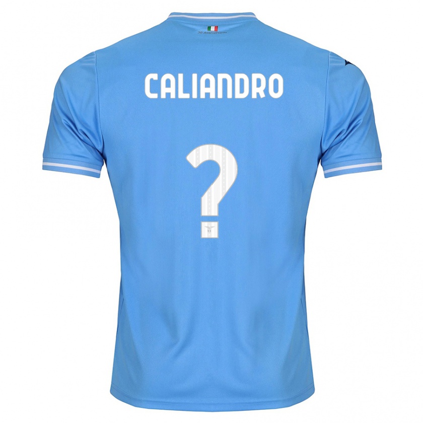 Kandiny Kinder Stanislao Caliandro #0 Blau Heimtrikot Trikot 2023/24 T-Shirt