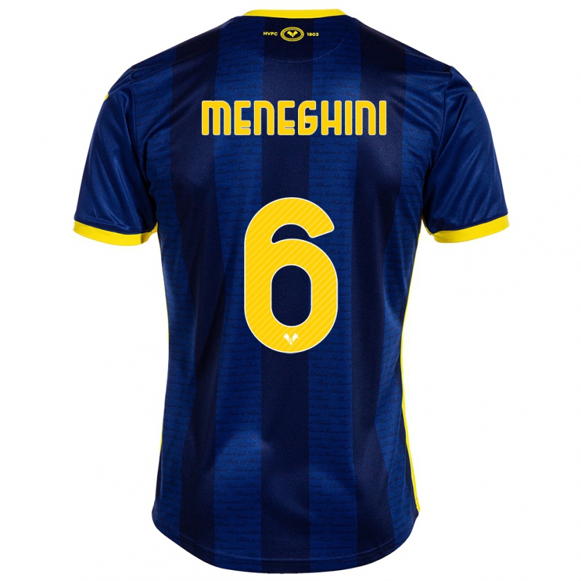 Kandiny Kinder Sofia Meneghini #6 Marine Heimtrikot Trikot 2023/24 T-Shirt