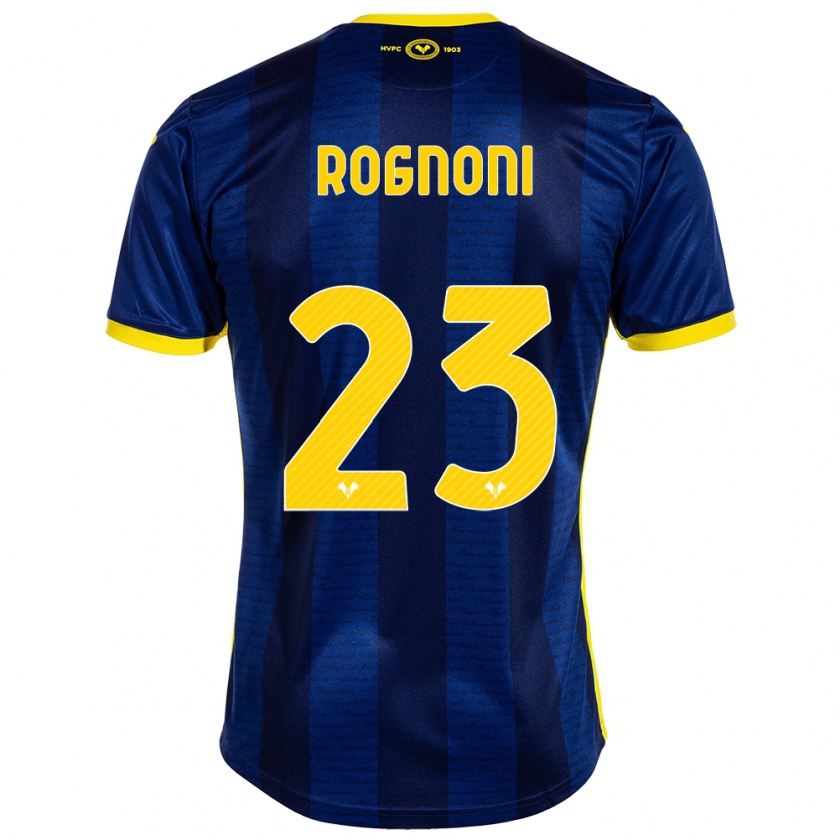 Kandiny Kinder Alessia Rognoni #23 Marine Heimtrikot Trikot 2023/24 T-Shirt