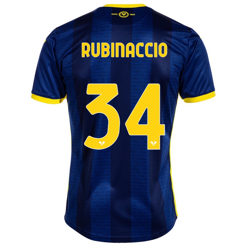 Kandiny Kinder Nikol Rubinaccio #34 Marine Heimtrikot Trikot 2023/24 T-Shirt