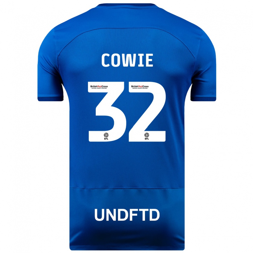 Kandiny Kinder Abbie Cowie #32 Blau Heimtrikot Trikot 2023/24 T-Shirt