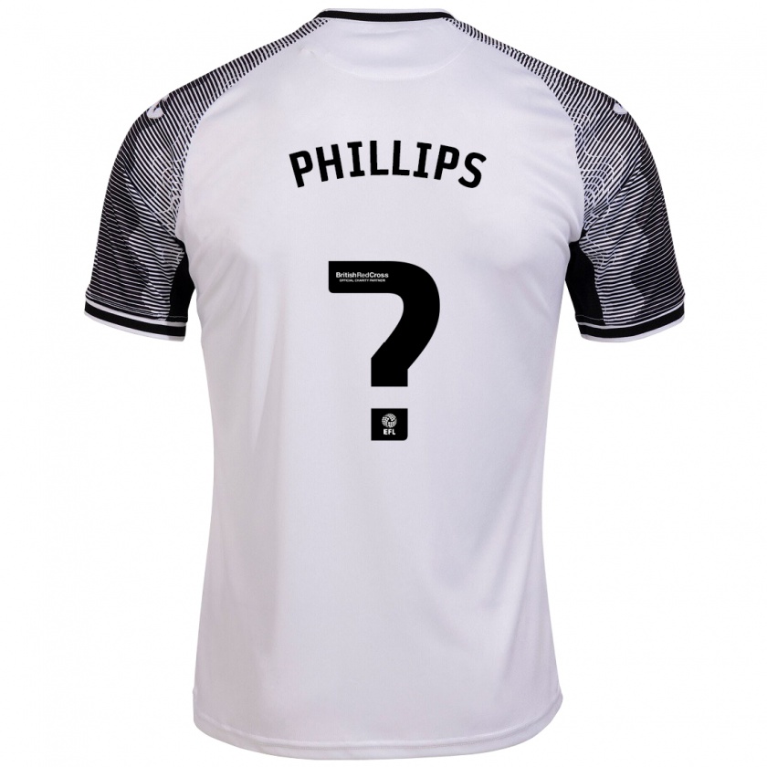 Kandiny Kinder Ben Phillips #0 Weiß Heimtrikot Trikot 2023/24 T-Shirt